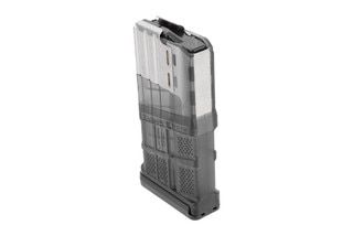 Lancer Systems L7AWM Gen 2 polymer .308 Win Magazine with 20-round capacity, steel feed lips. Translucent Smoke